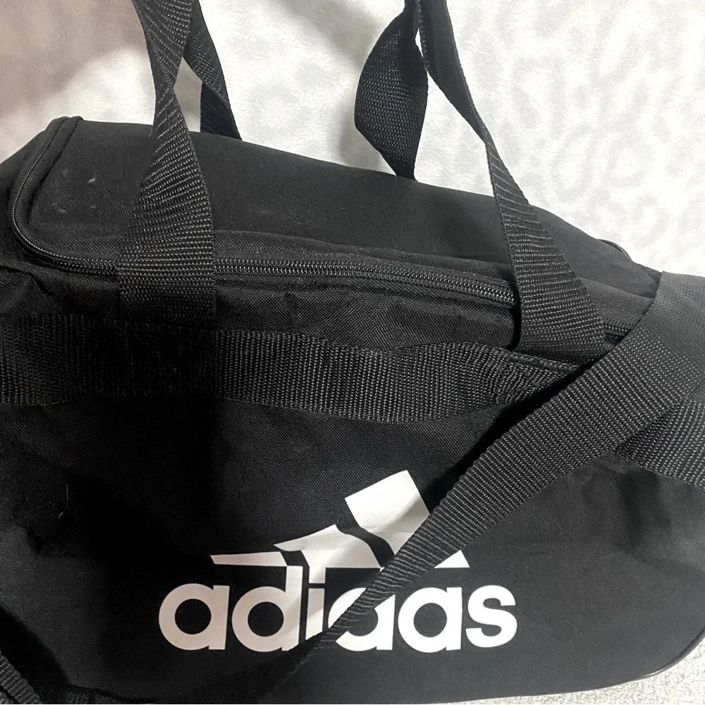 Adidas Diablo Duffel Bag Training Unisex Black Exercise Spacious EUC